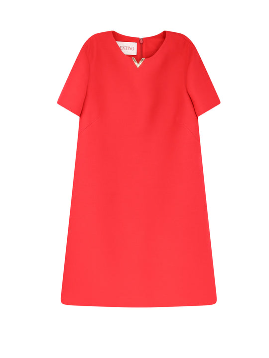 Virgin Wool And Silk Dress