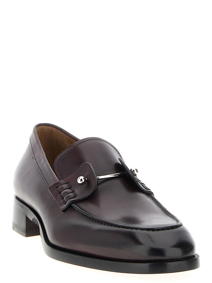 Christian Louboutin Chambelimoc Loafers - Bordeaux | cf1fc890c05ab0d1fbd568d5d789bedd334deefb