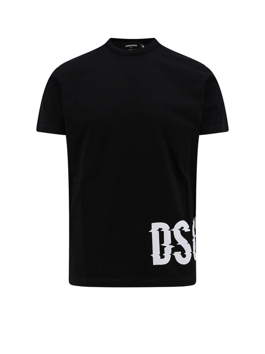 Cotton T-Shirt With Logo Print