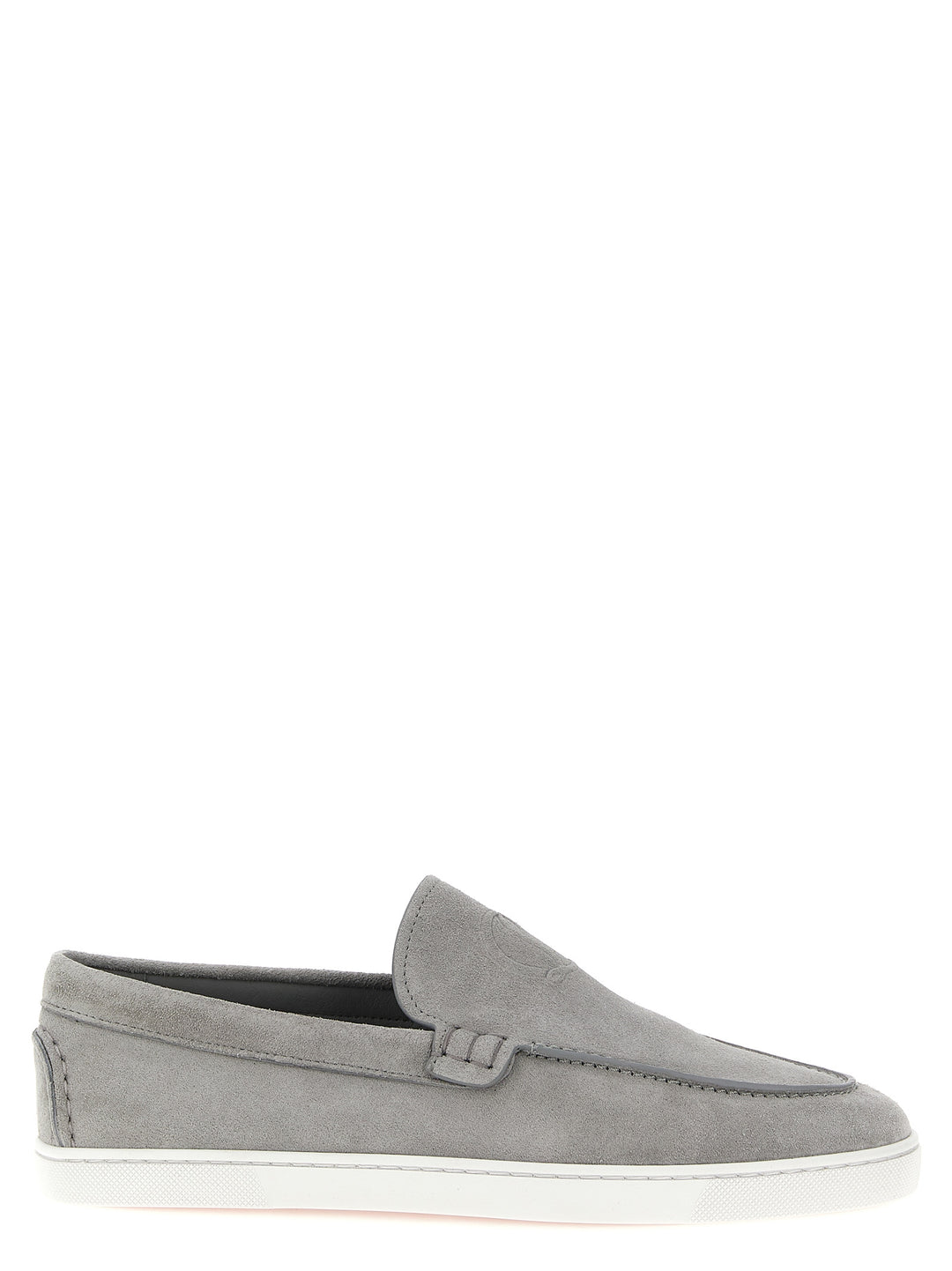 Christian Louboutin Moonboat Loafers - Gray | 9881f53be29f17436fa4708e988b3522246b8af6