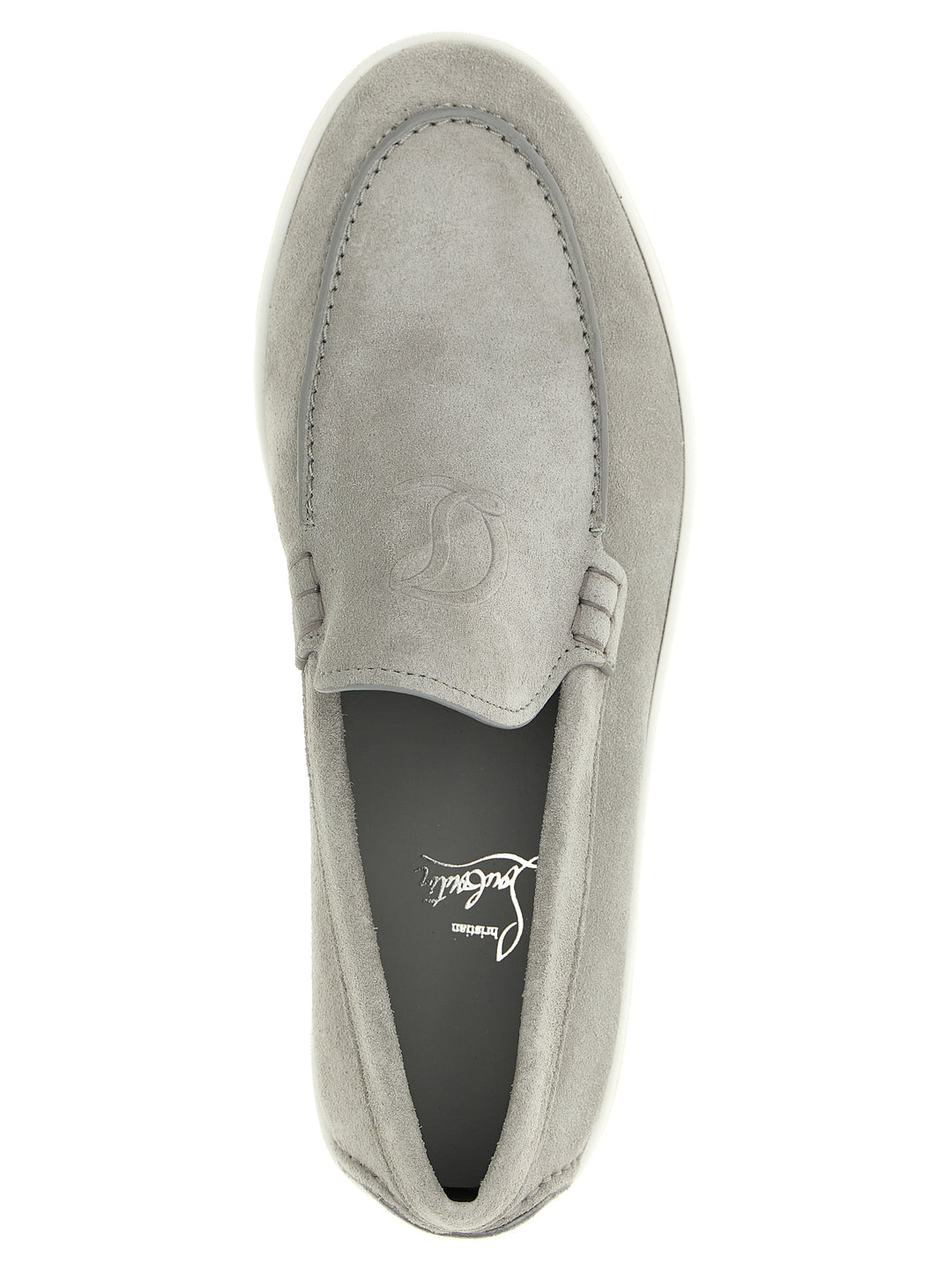 Christian Louboutin Moonboat Loafers - Gray | bdb3fa0f2ab1ed051a37b6606e9eb19e20c0a68a