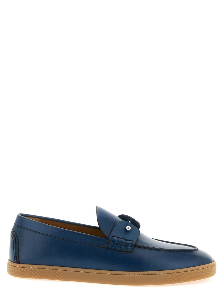 Christian Louboutin Chambeliboat Loafers - Blue | 385c6daa35db152db4077aca4f196e75070936a9