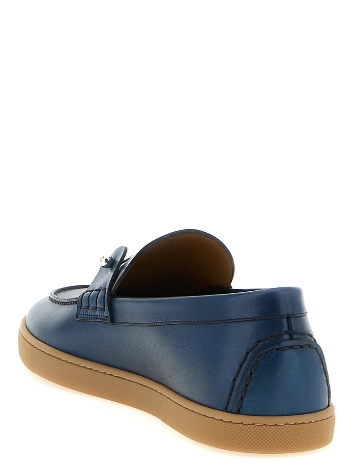 Christian Louboutin Chambeliboat Loafers - Blue | d76238623f1a00827b4bdb5323a35d7b5d2e98a1