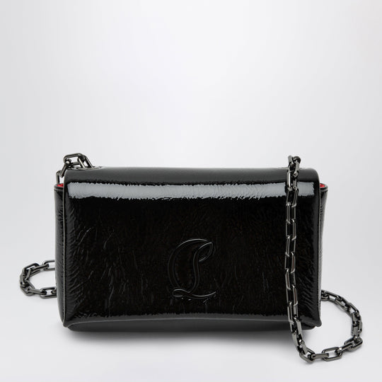 Loubi 54 Large Flap Shoulder Bag Black