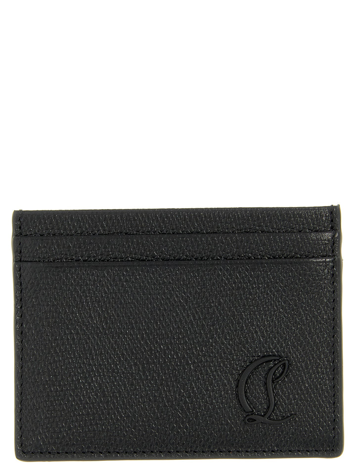 Christian Louboutin Mooncrest Wallets and Card Holders - Black | 555e4b966c790beffb373aba961d34b0fbffb68d