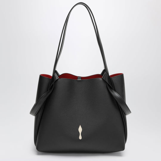 Bettina Black Medium Shopping Bag