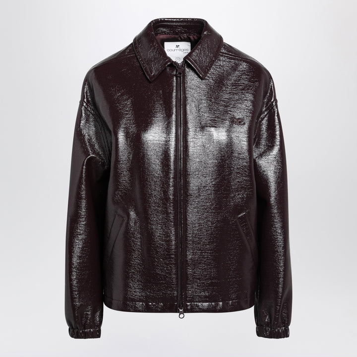 CourrèGes Coats & Jackets - Burgundy | 7d069f16b5c6a0d201764bf417ca95e9eb88d241