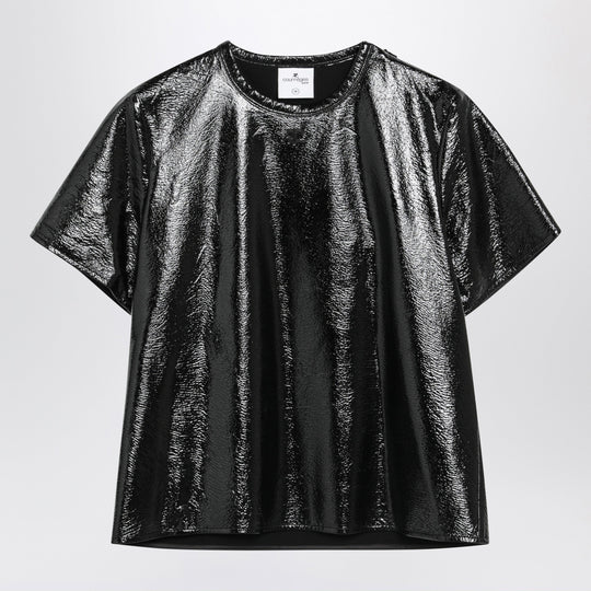 Black Vinyl Straight Top