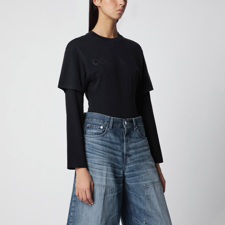 CourrèGes Shirts & Tops - Black | d2a9465530da94e49ca1b1891f5ebf60d8965144