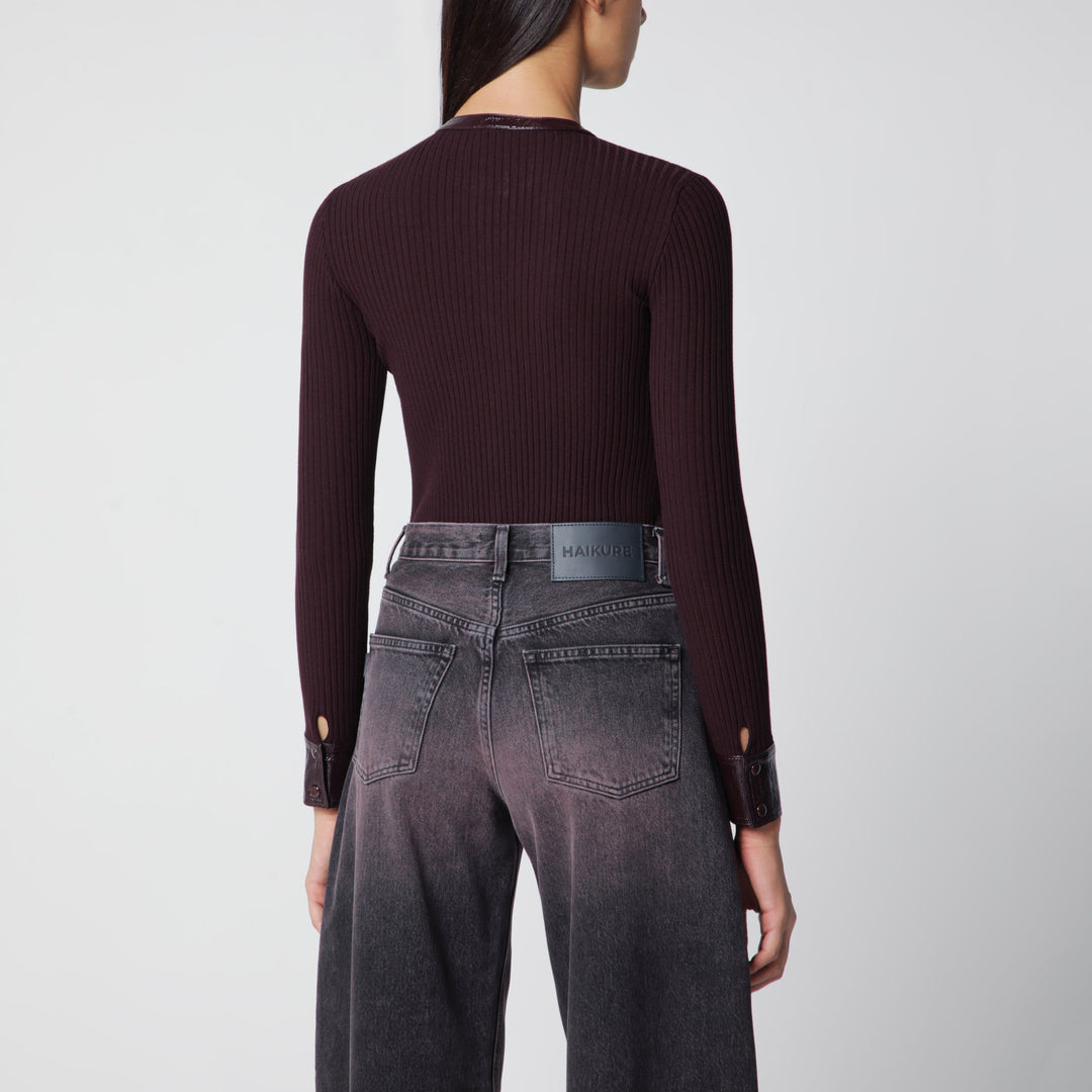 CourrèGes Shirts & Tops - Burgundy | f65368036ec29fb6b4ead8e095e5e3633fbcfff9