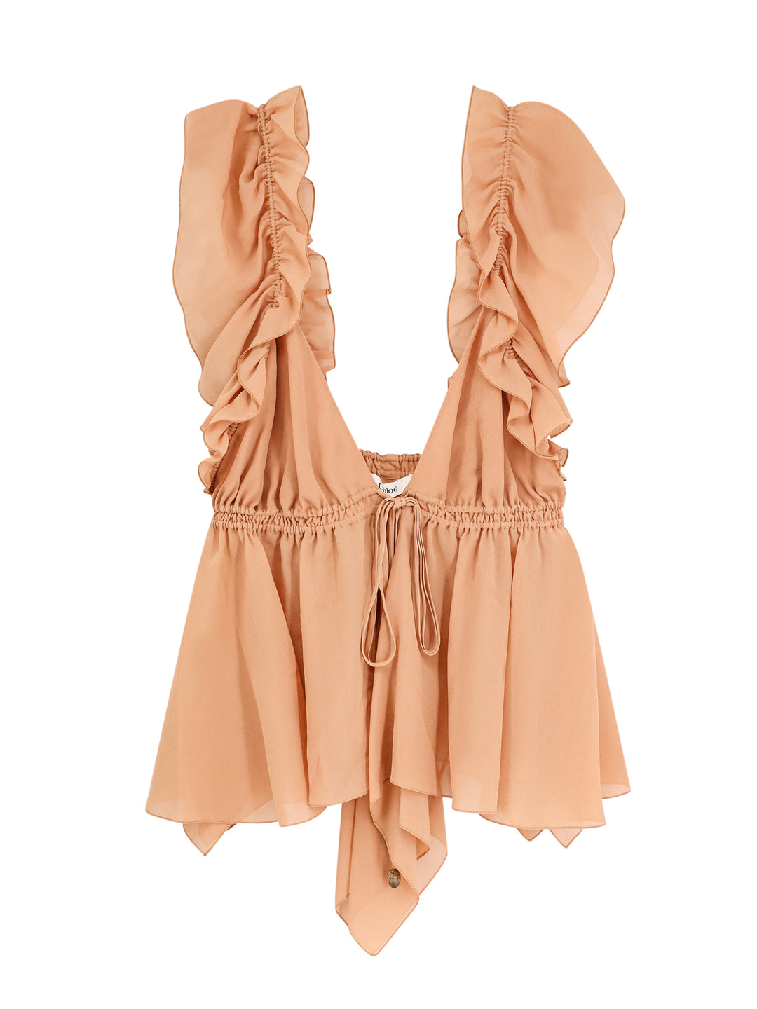 Chloè T-shirts and Polos - Light and natural | d3a4aec800a3c2a49a605e4f24dd1b212f045516