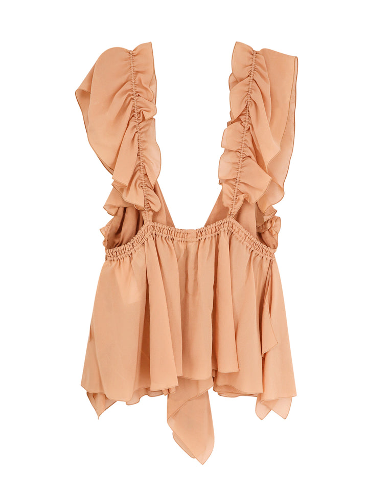 Chloè T-shirts and Polos - Light and natural | 08f4cfcfe59f762ef724ecd8588aaf299d552ef2