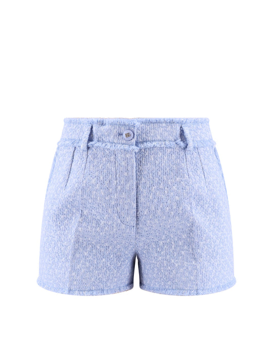 Virgin Wool Blend Shorts