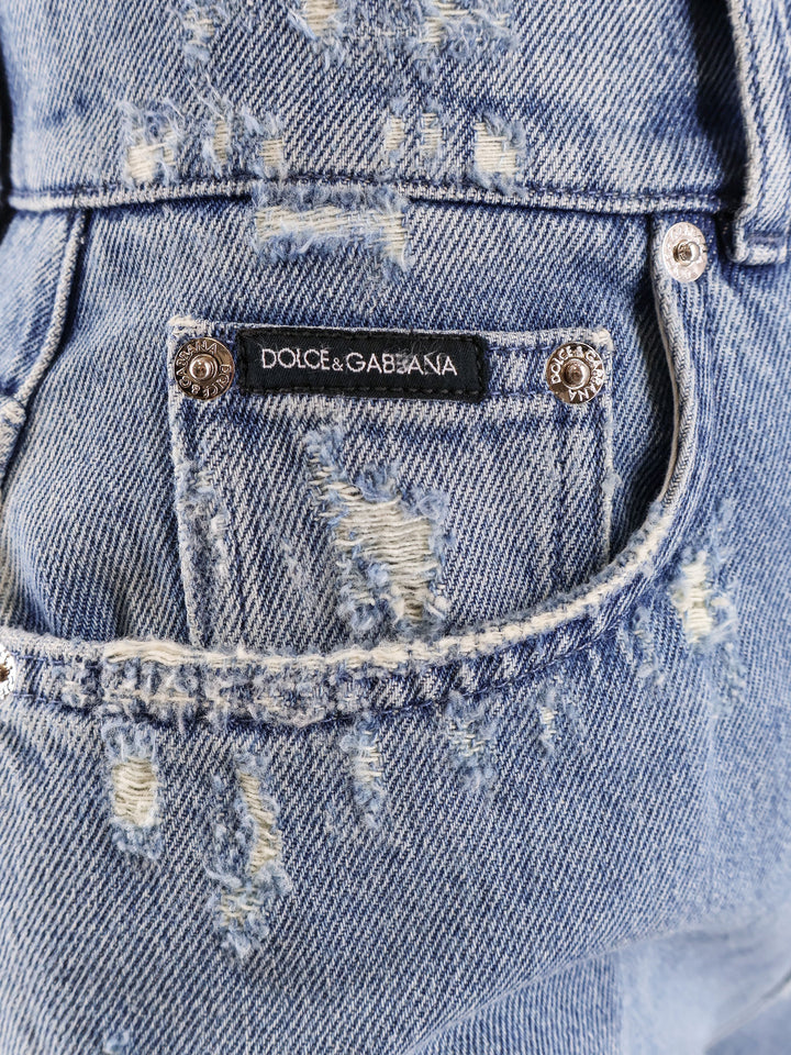 Dolce & Gabbana Jeans - Blue and green | 02a4db04d1e7652db536be7095ab0a2f3f90d106