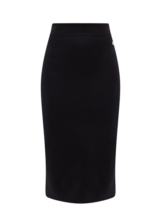 Viscose Blend Longuette Skirt