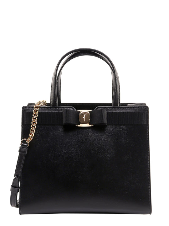 Vara Handbag With Gros-Grain Iconic Bow