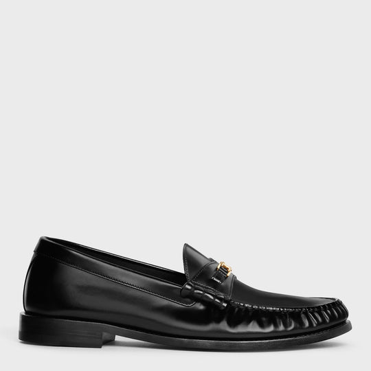 Black Leather Loafer