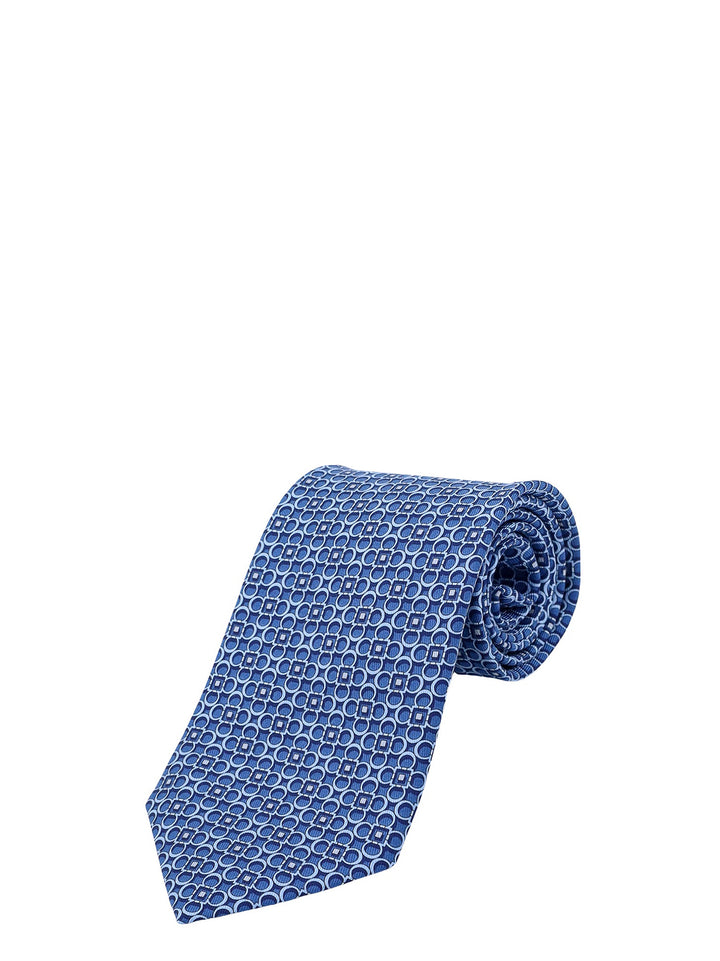 Ferragamo Ties - Blue and green | a5406ec9f57364ca83a2929521b7c7a2c55d4094