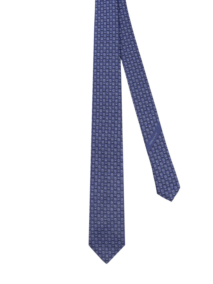 Ferragamo Ties - Blue and green | 3d7c1c46d4a4ac973f211be2cb2741055e944b1b