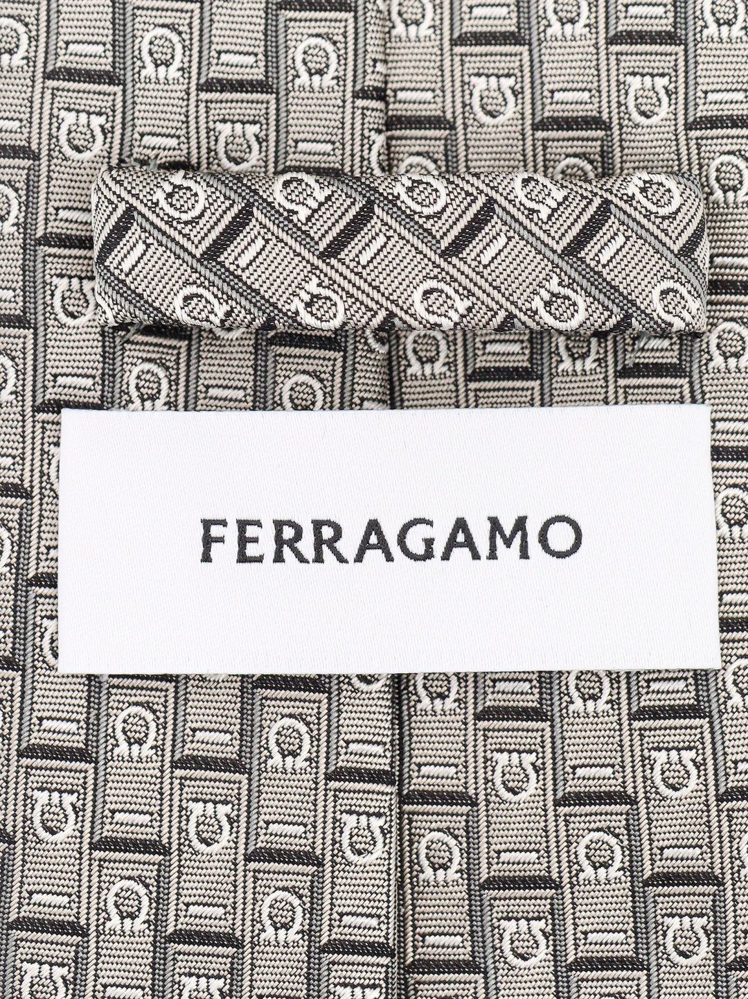 Ferragamo Ties - Blacks and greys | bfe59e522dc8922be534e8e1b6ac2a39e4618aa6