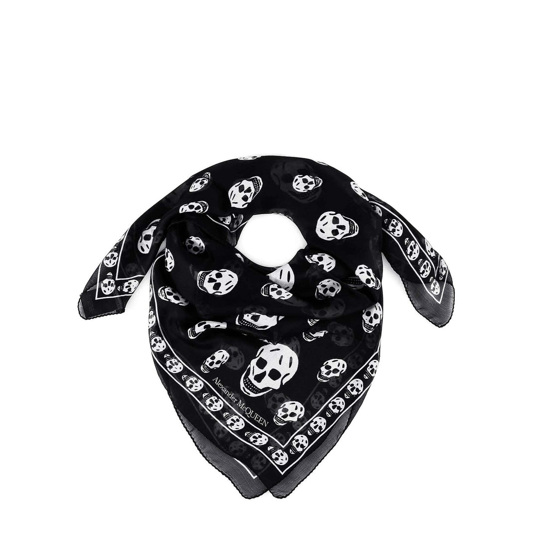 Alexander Mcqueen Scarfs - Blacks and greys | b4afa8d81270ebc3913fb3bfcfed7691031295d3