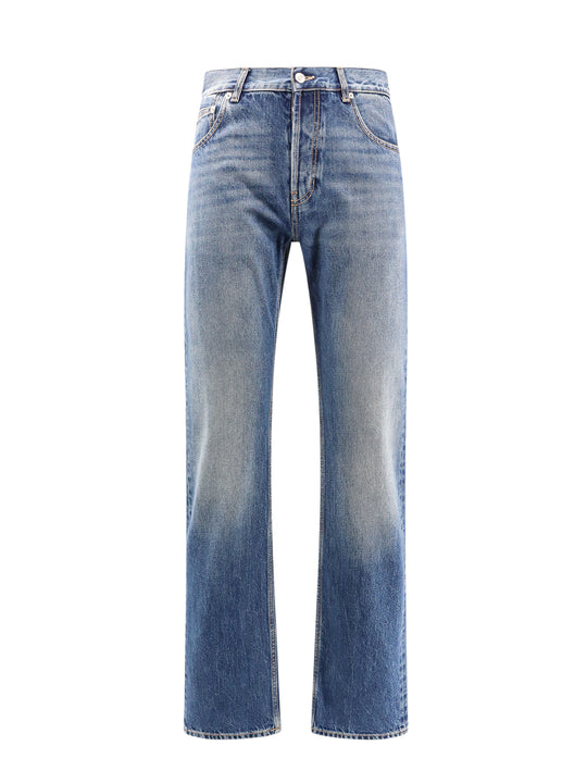Five Pockets Cotton Jeans