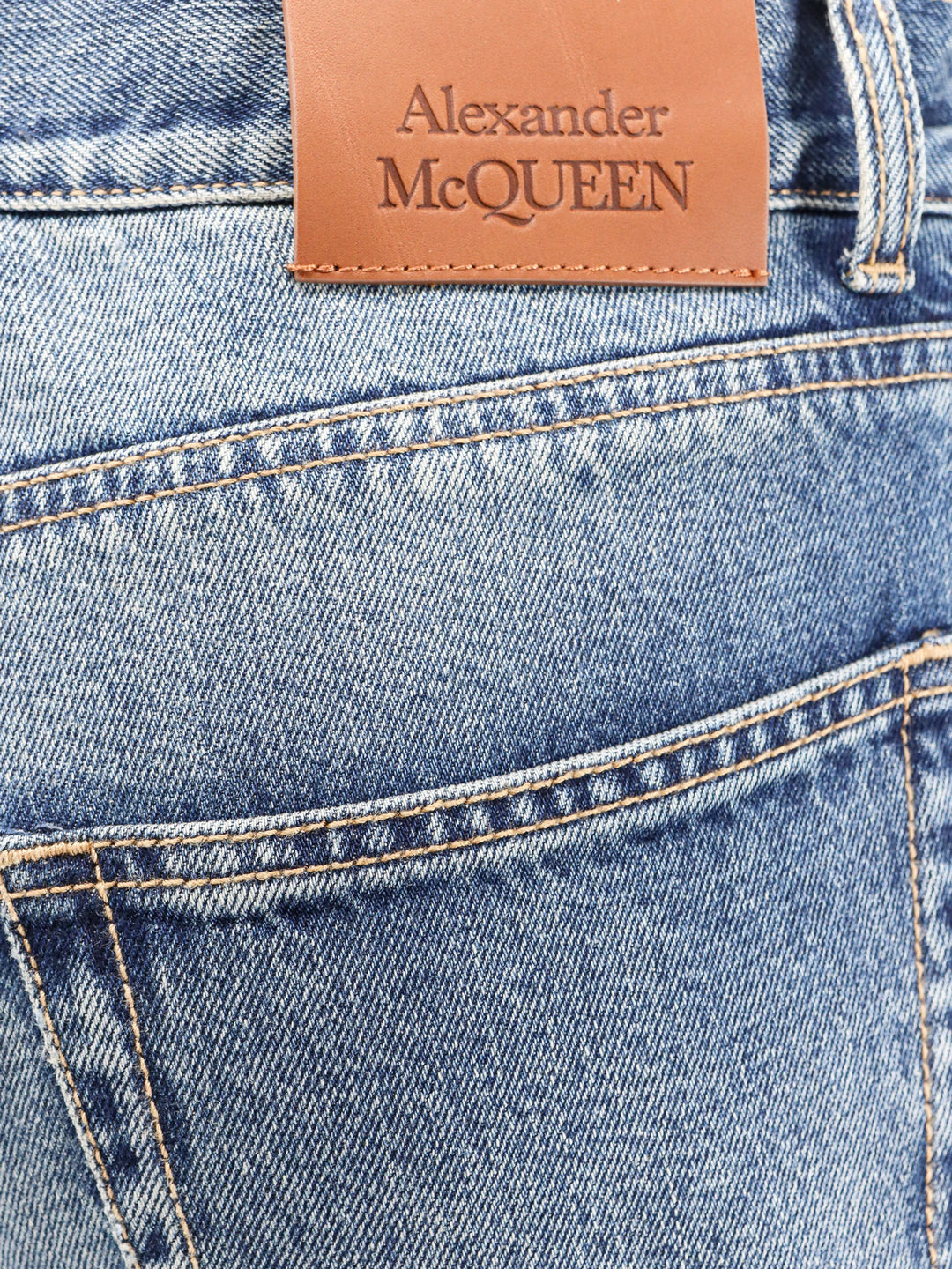 Alexander Mcqueen Jeans - Blue and green | c22effe863e06a790a190e11cfbef0e2d5552620