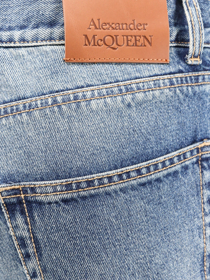 Alexander Mcqueen Jeans - Blue and green | c22effe863e06a790a190e11cfbef0e2d5552620