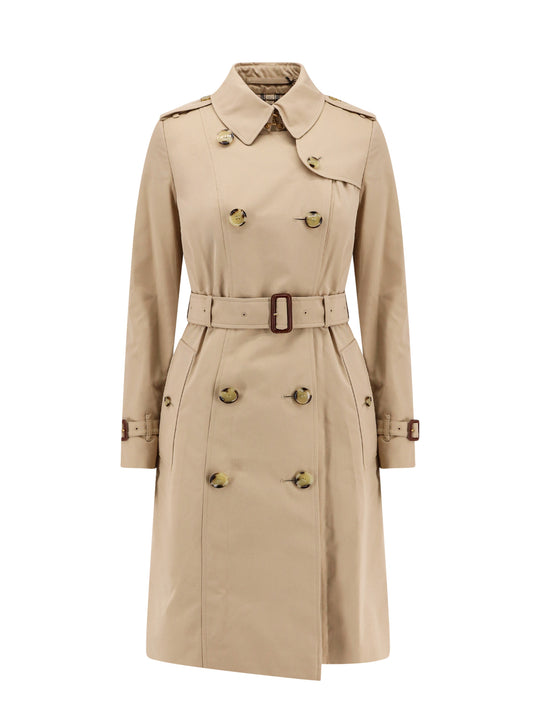Heritage Chelsea Biologic Cotton Trench With Check Lining