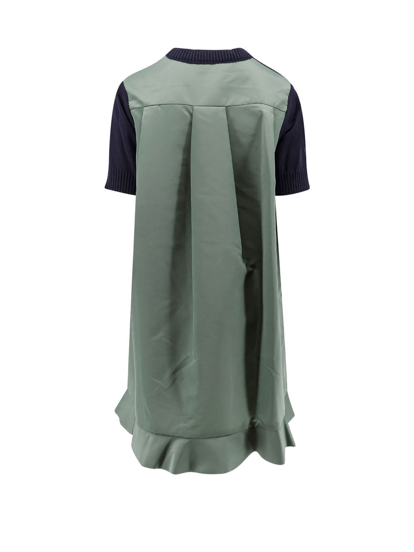 Sacai Dresses - Blue and green | 889b30ff1d68ae12739b371b3881c5d44b120c9c