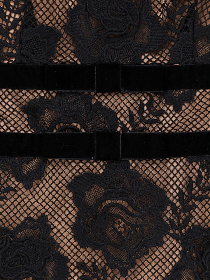 Self Portrait Dresses - Blacks and greys | 0405d38517cea3186ef04004bdc6b26928458496