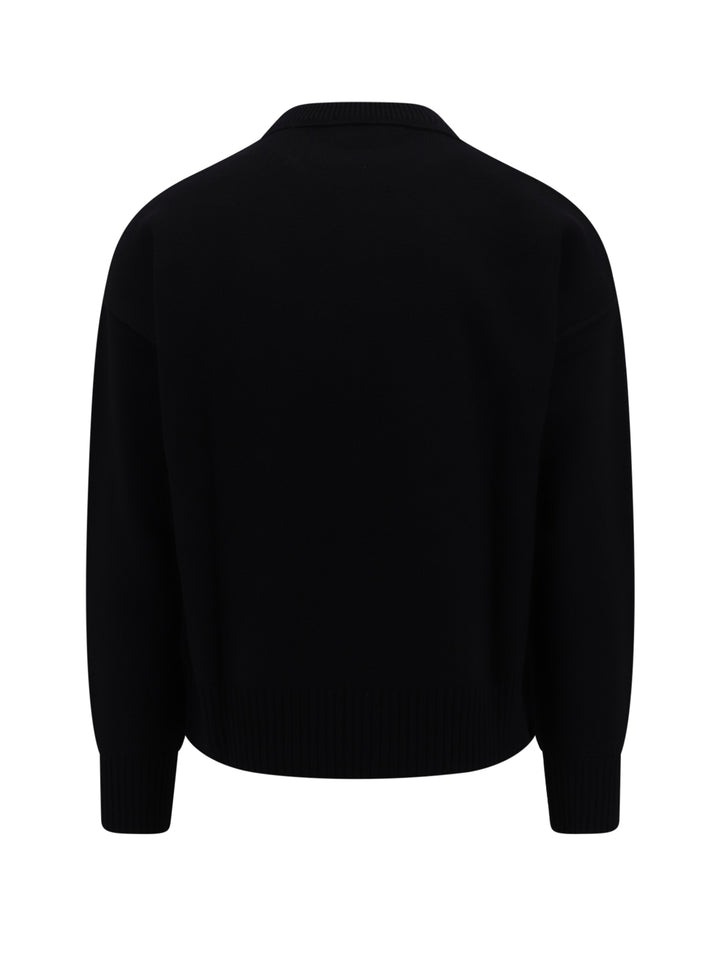 Ami Paris Sweaters - Blacks and greys | 80c1843f36535fed06c36cdb44718560e62d89f4