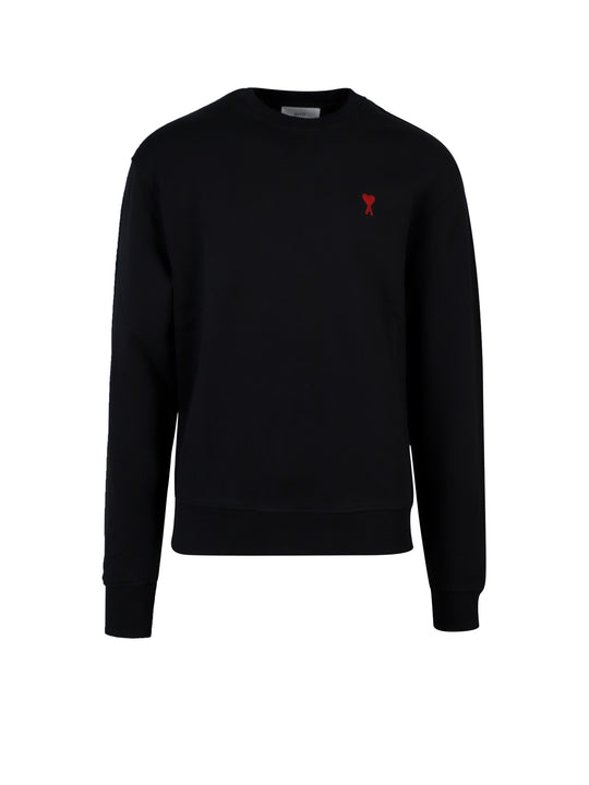 Cotton Sweatshirt With Embroidered Logo