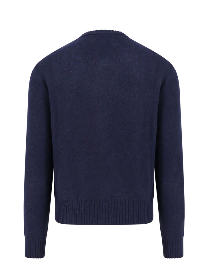 Ami Paris Sweaters - Blue and green | 3e02f29650bc8cf4384b4f364793df509a31fe2a