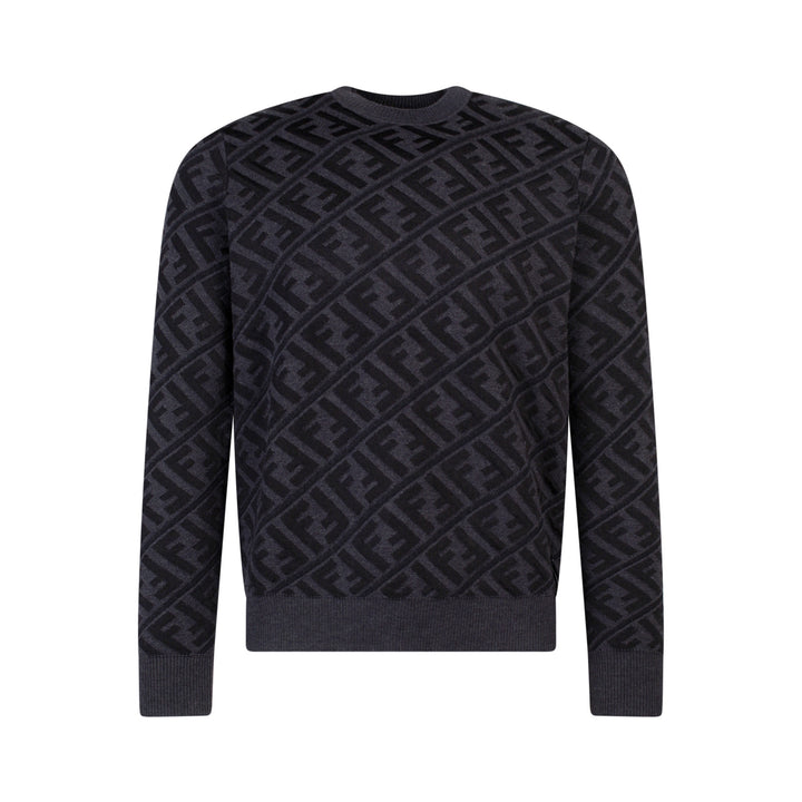 Fendi Sweaters - Blacks and greys | e801a28295856eb68f62bafbd21b2ca0cd7409ee