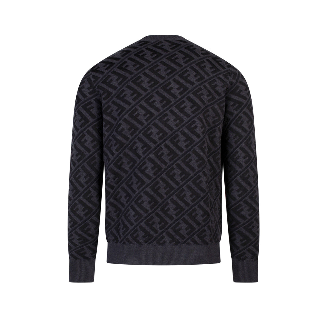 Fendi Sweaters - Blacks and greys | a8b6a8856aaa0b2b7bdc40d5c82f58665df93555