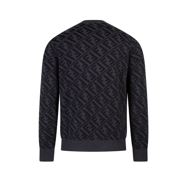 Fendi Sweaters - Blacks and greys | a8b6a8856aaa0b2b7bdc40d5c82f58665df93555