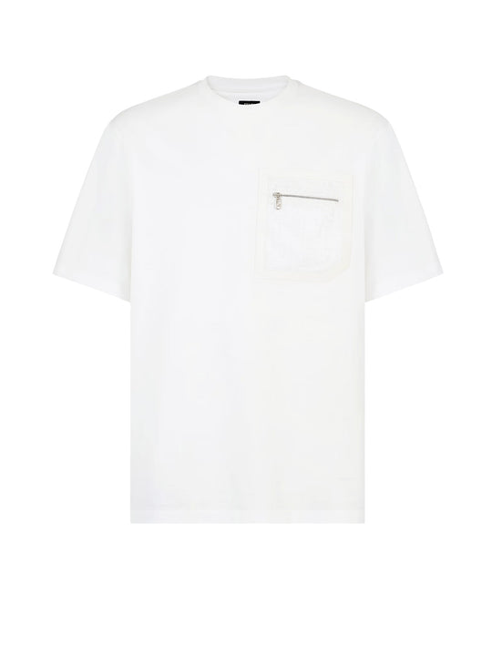 Cotton T-Shirt With Ff Detail