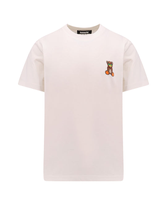 Cotton T-Shirt With Iconic Frontal Bear