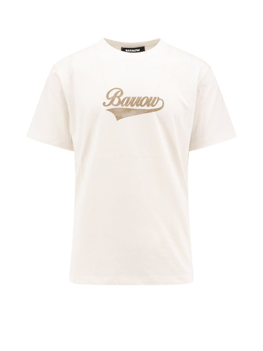 Unisex Cotton T-Shirt With Logo Print