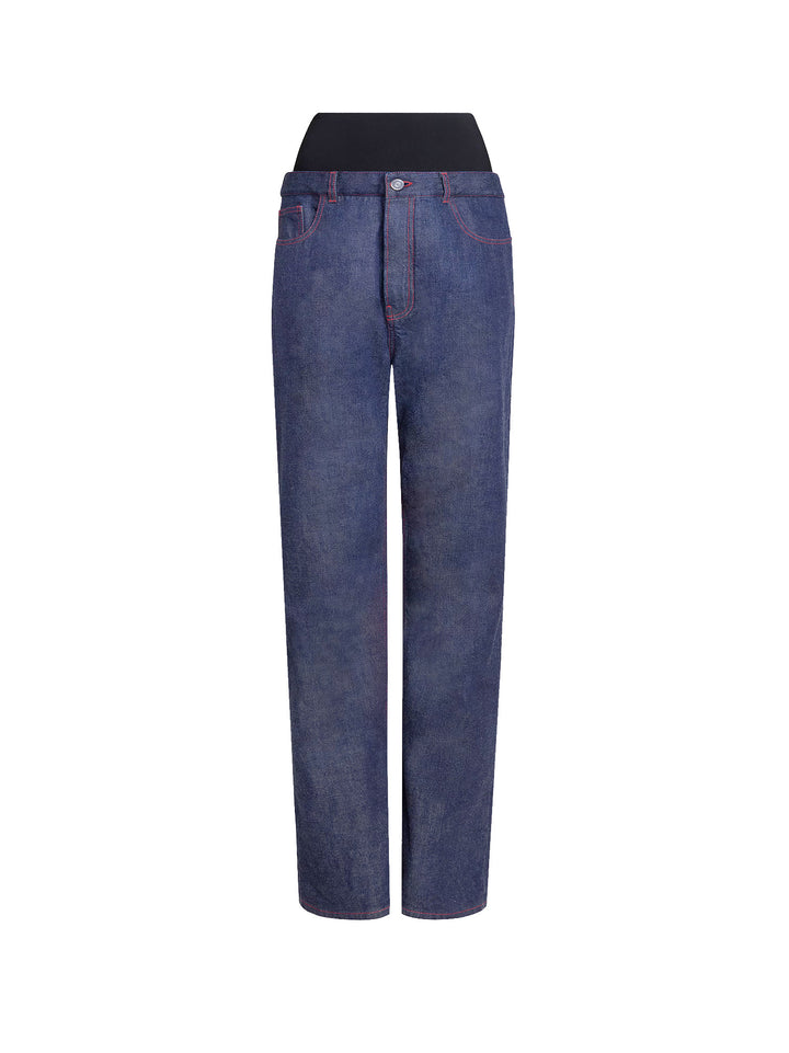 Alaia Jeans - Blue and green | f2b16ec246c0a3909694efa2c64da764b0934e0a
