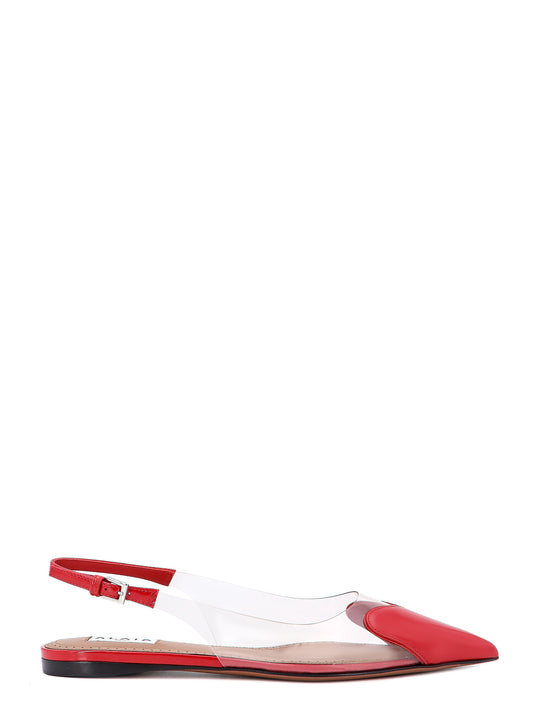 Le Coeur Pvc And Patent Leather Slingback