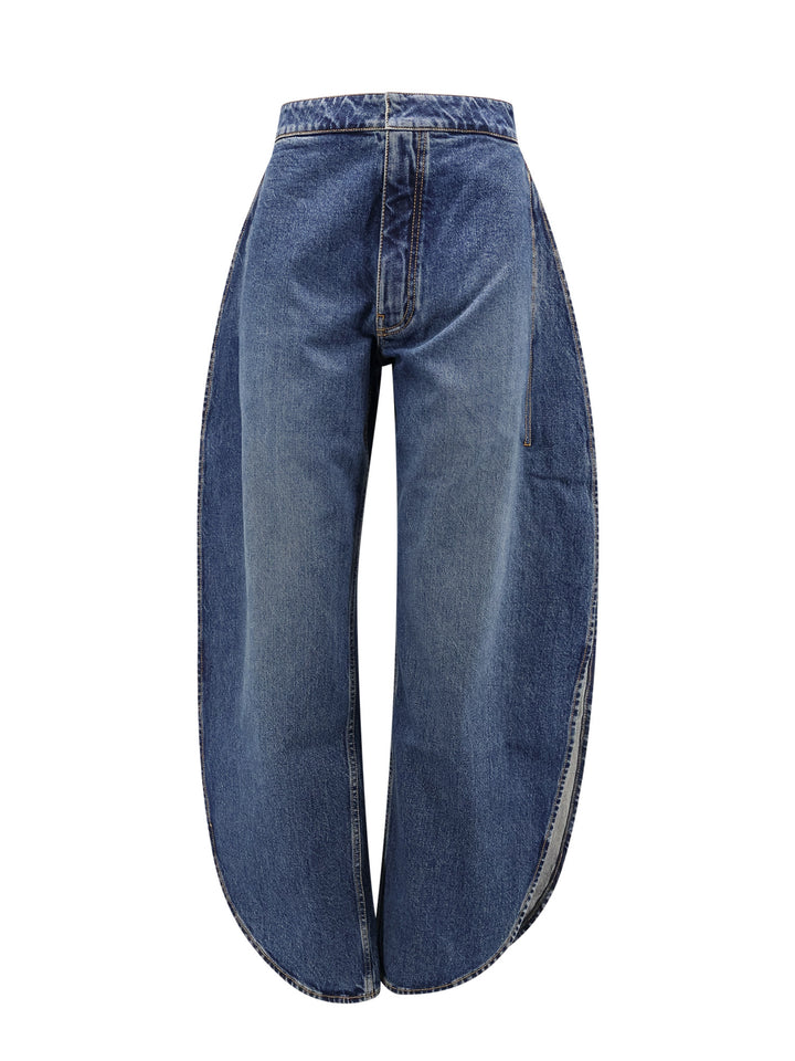 Alaia Jeans - Blue and green | 55e50f9a54268dc3d39dd146e03b70292327b954
