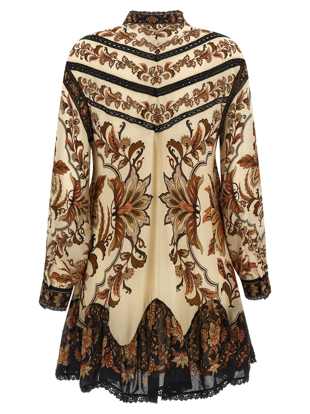 Farm Rio Majestic Garden Sand Dresses - Beige | b0a9b96634618401fb83d4bfbd380c4370246cd3