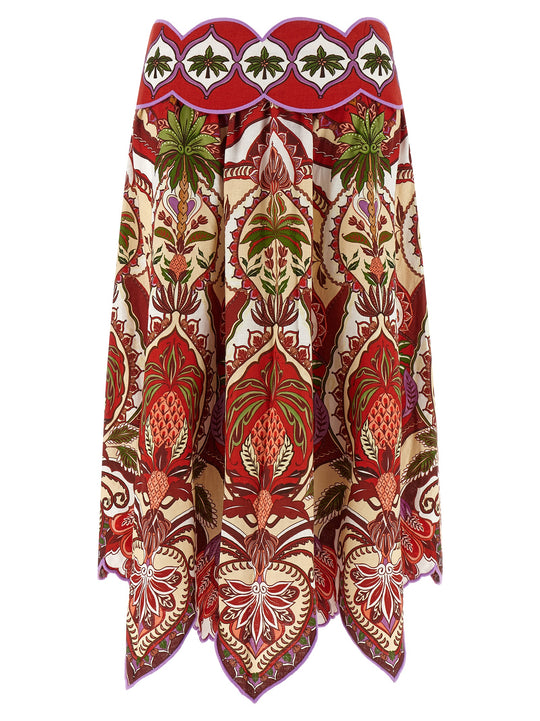 Odara Skirts Red