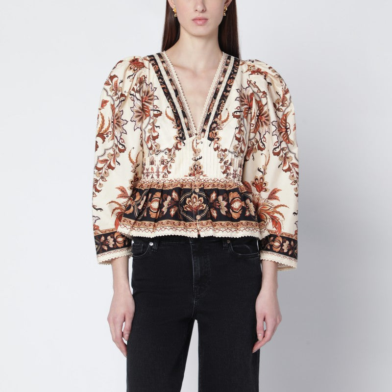 Farm Rio Shirts & Tops - Multicolor | 0b2da9fbd79854026a901bc0951e82eaf7cffd9d