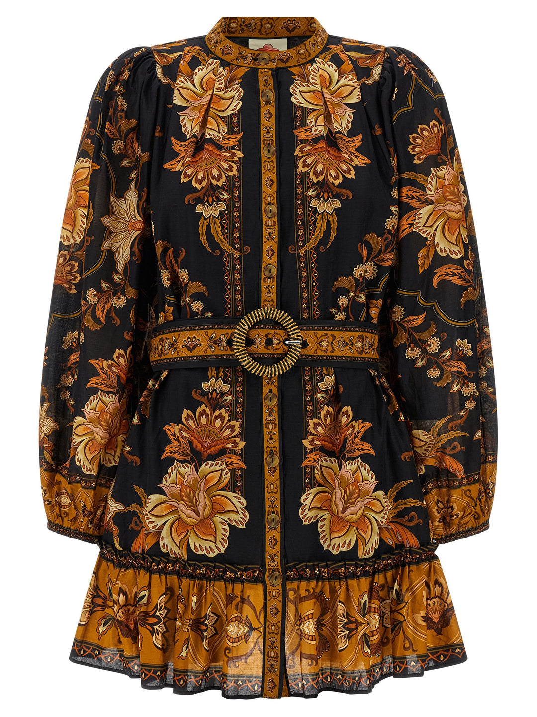 Farm Rio Majestic Garden Black Dresses - Black | 1cb725c72ceb862413ac7d731811024e093e2284