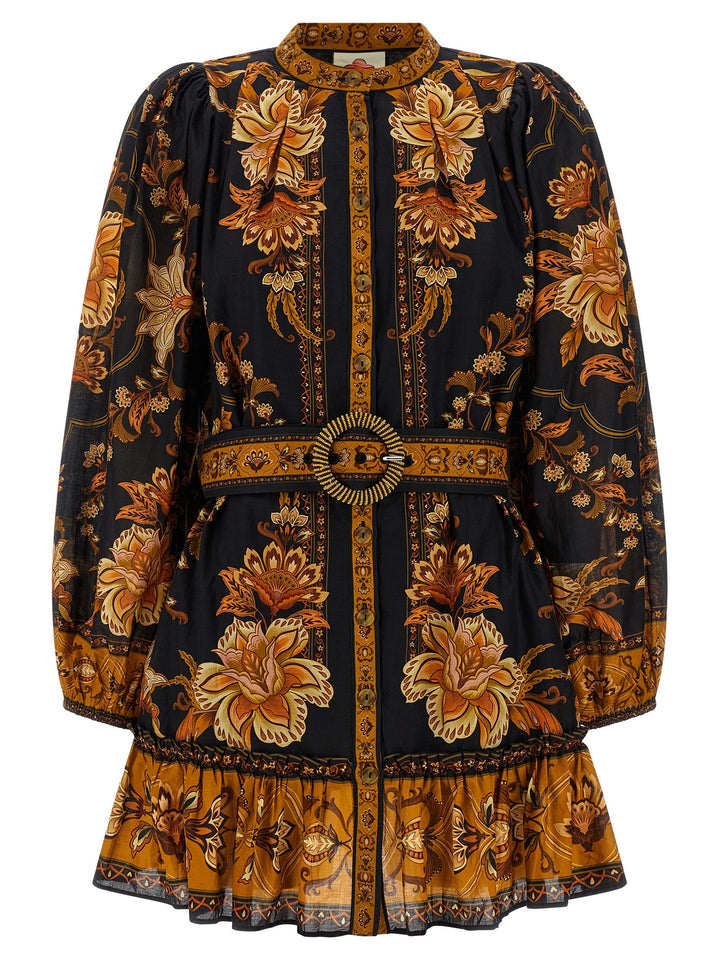 Farm Rio Majestic Garden Black Dresses - Black | 1cb725c72ceb862413ac7d731811024e093e2284