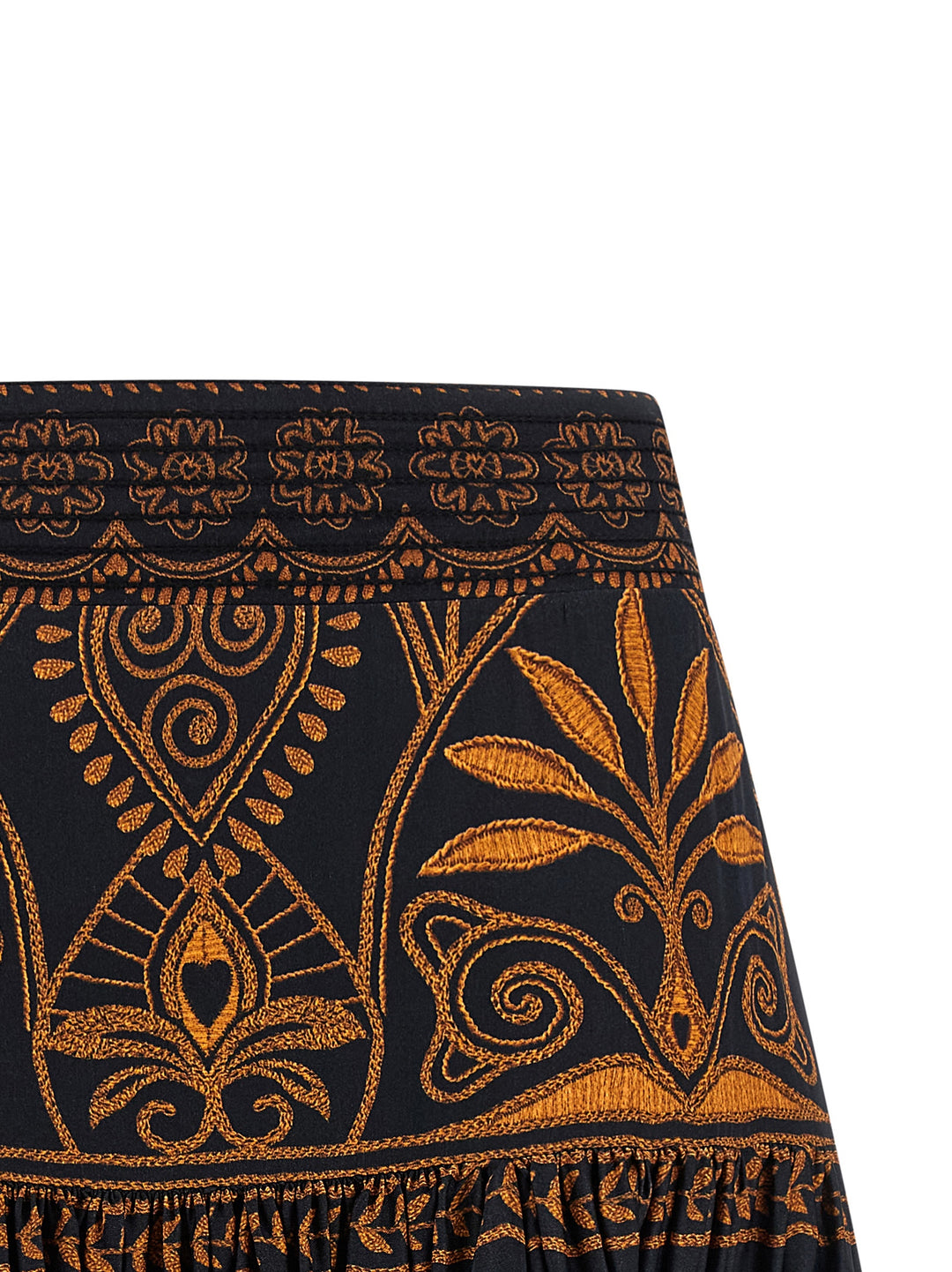 Farm Rio Cornely Anika Black Skirts - Multicolor | 78b84a804982783374278a1dc57b703b45977d10
