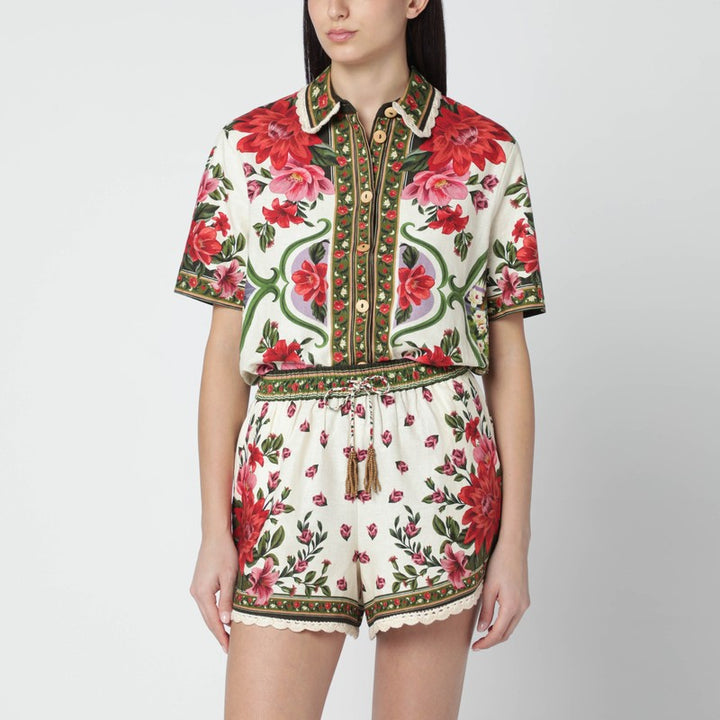 Farm Rio Shirts & Tops - Multicolor | f3f0df55258699252164f4a3861affa7a89b26a9